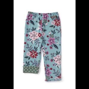 Matilda Jane girls 4t Floral & Polka Dot Wander Everywhere Pants